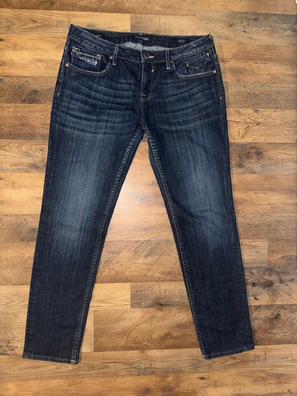 Vigoss women’s the jaggar skinny blue jeans